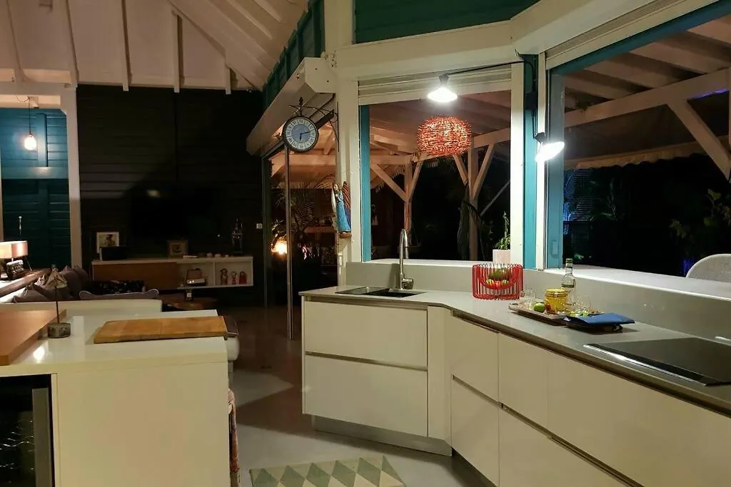 Villa Cocon Bleu , Plage A Pied ! Сент-Люс Мартиника