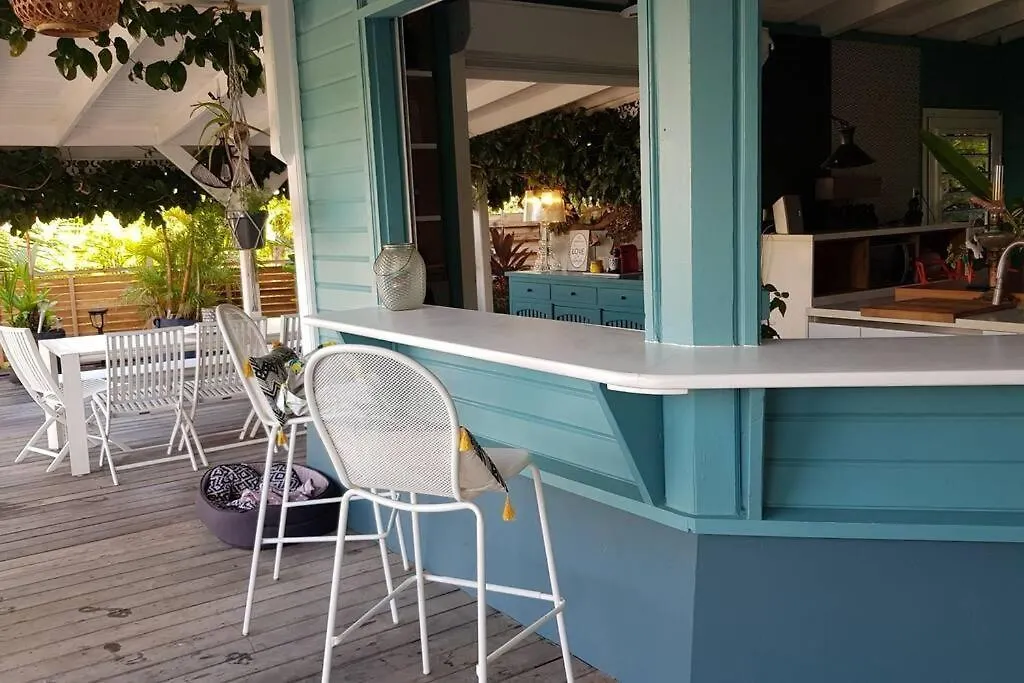 Villa Cocon Bleu , Plage A Pied ! Сент-Люс 0*,  Мартиника